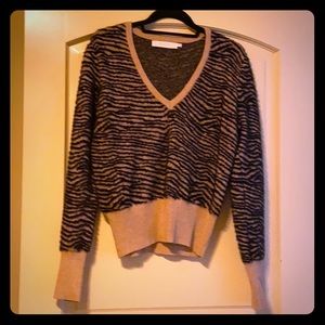 NWOT Animal print sweater